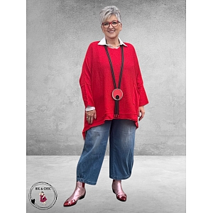 AKH Trui Katoen met Zak Rood